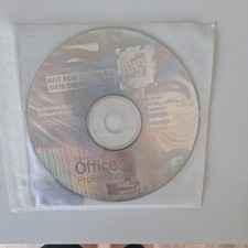 Microsoft Office 2003 Professional OEM Disc w/ COA BCM SP2 XP with pro Key   