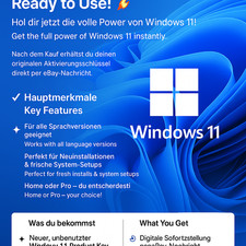    Windows 11 Pro or Home Key  64 Bit Version Instant Shipping   