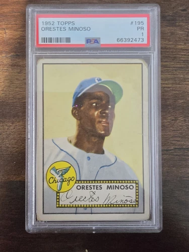 1952 Topps - Orestes Minnie Minoso #195 (RC) Baseball Graded PSA 1 Card