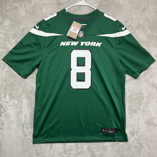 Nike Aaron Rodgers #8 New York Jets Jersey Mens Medium Green New With Tags $130
