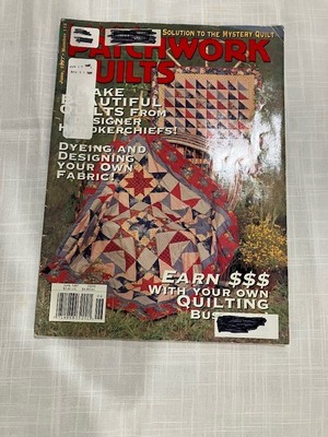 Lady's Circle Patchwork Quilts 1997 June #118 Handkerchiefs Design