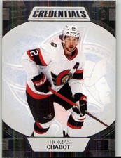 2022-23 Upper Deck Credentials Thomas Chabot #59 Ottawa Senators