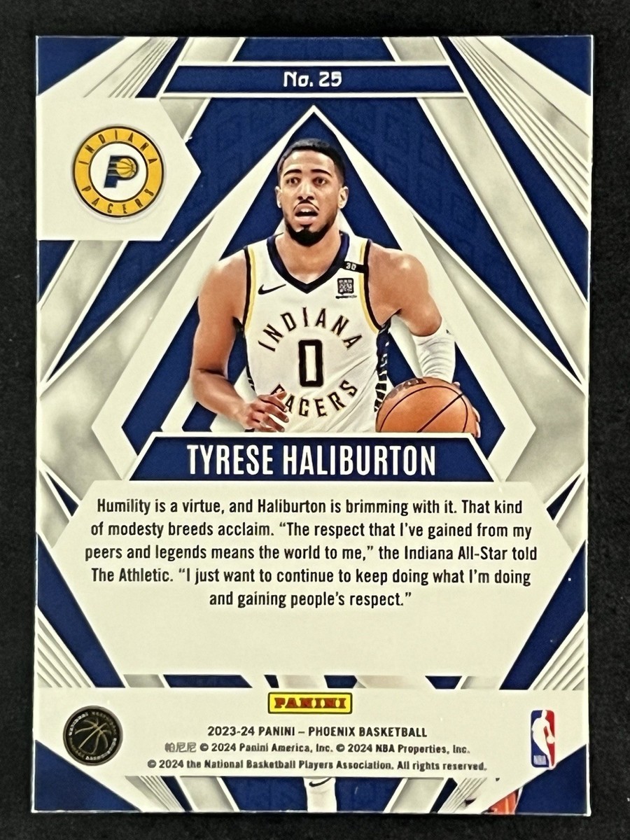 2023-24 Panini Phoenix - Paragon Tyrese Haliburton #25 Indiana