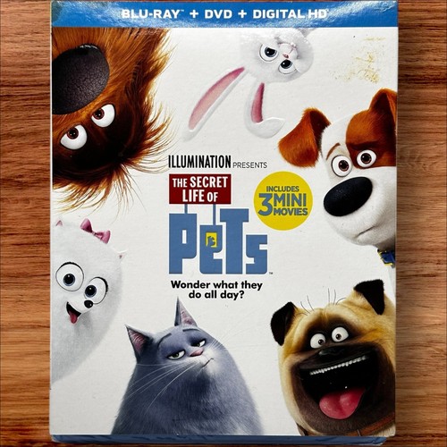 The Secret Life of Pets Blu-ray DVD 2016 Illumination 3 Mini Movies | eBay