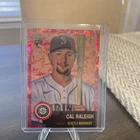 2022 Topps Chrome Platinum Cal Raleigh #237 Fuchsia Refractor /100 RC