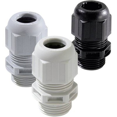 Wiska 10061864 Threaded Cable Gland M20 Polyamide Black (RAL 9005) 50 pcs.