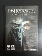 DISHONORED 2 LIMITED EDITION PC GAME - 1 DISC - PRE OWNED GOOD CONDITION