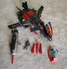 AUTHENTIC G.I. Joe, Sigma 6, Firebat Jet w/ Cobra Pilot and Cobra Sky B.A.T.-VTG