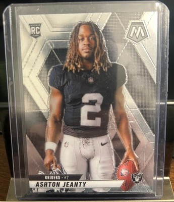 2025 Panini Mosaic - Rookie Variations Ashton Jeanty #287 Silver Prizm (RC)