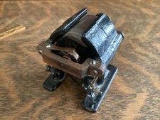 Antique Cast Iron Bipolar Open Frame Toy Electric Battery Motor 1900 1910 Antique Cast Iron Bipolar Open Frame Toy Electric Battery Motor 1900 1910
