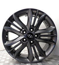 HYUNDAI IX35 MK1 17" GREY ALLOY WHEEL 52910-2Y650 (R2-E)