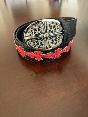 Hearts Chrome ベルト eBay | 108cm RED belt hearts Chrome 小物