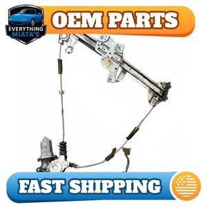 1999-2005 Mazda MX-5 Miata OEM LH Window Regulator NC11-59-590F Used