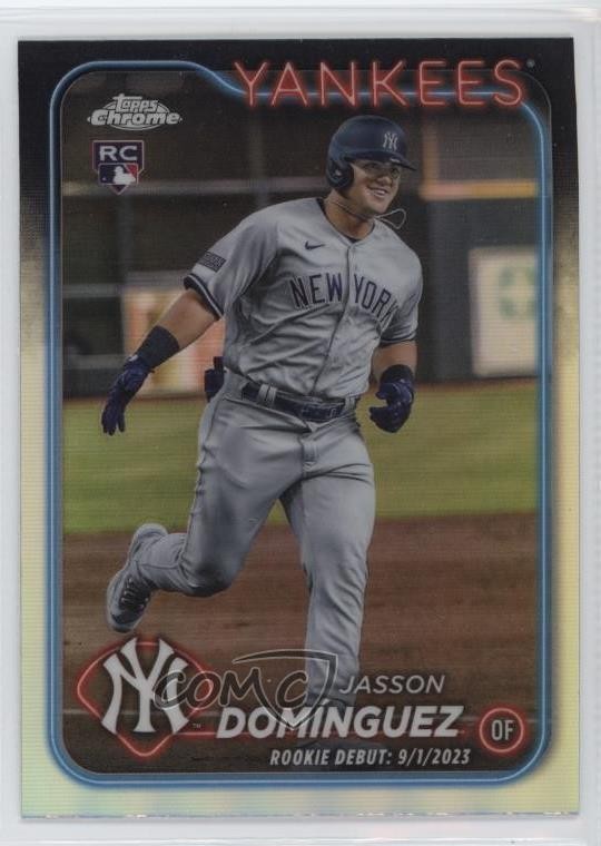 2024 Topps Chrome Update Rookie Debut Refractor Jasson Dominguez DomÃnguez 1n6g