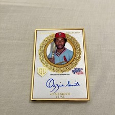 2025 Topps Gilded Collection Ozzie Smith St. Louis Cardinals Auto /50 #GCH-OS