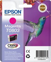 Epson T0803 / C13T08034011 / C13T08034021 Tinte Magenta
