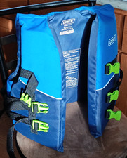 DBX Type III Youth Life Jacket Vest 50-90 lbs Blue Verve Vest