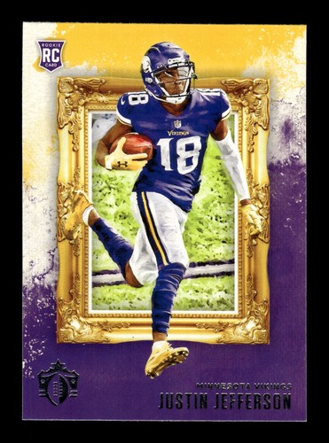 Justin Jefferson #GK-13 2020 Panini Chronicles Gridiron Kings card