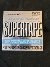 Realistic SuperTape Reel to Reel Tape 1800 ft. 7" Reel  Mikado,gershwin