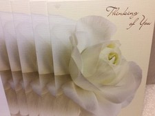 SYMPATHY AVANTI GREETING CARDS New w/envelopes LOT 5 "THINKING OF YOU....."