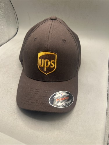 UPS Driver Work Cap Hat Brown Snapback
