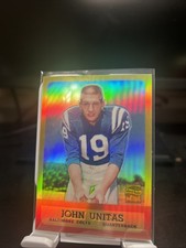2000 Topps - Johnny Unitas Reprints Johnny Unitas #R7 Refractor