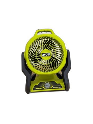 #ad RYOBI ONE 18V Cordless Hybrid WHISPER SERIES 7 1 2 in. Fan Tool Only $39.99