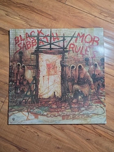 Black Sabbath - Mob Rules Album 1981 Heavy Metal Vinyl LP 12"