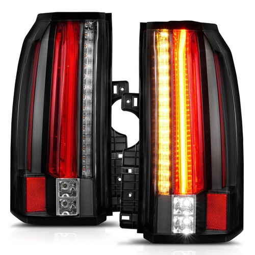 Juego de montaje de luces traseras LED transparentes negras Anzo para GMC Yukon XL Denali 2015-2020 - Imagen 1 de 7