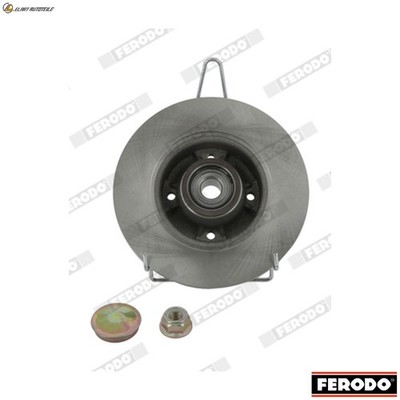 2x BREMSSCHEIBE DDF1571-1 FÜR RENAULT CLIO/III/EURO/CAMPUS/Sportour/Grandtour