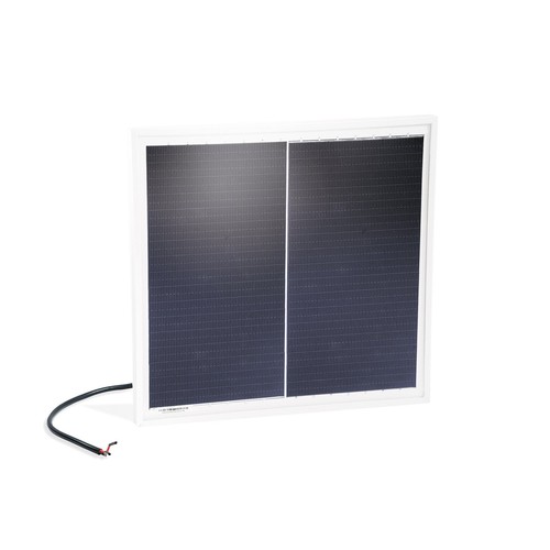 esotec monokristallines Solarmodul, 12Wp, 18V, 264x277x17mm, wetterfest, 130101 - Bild 1 von 7