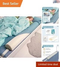Classic 53" Bed Barrier for Toddler Safety | Easy Install Bed Rail Solution