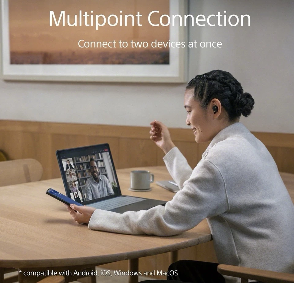 Sony WF1000XM5 ANC In-Ear True WirelessEarbuds - Black - 310/7962 - Image 4 of 4