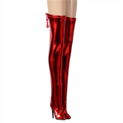 1/6 FR Doll Shoes 7-111 Sexy Knee Boots Fit 12" Jason Wu Fashion Royalty Figure - Picture 5 of 7