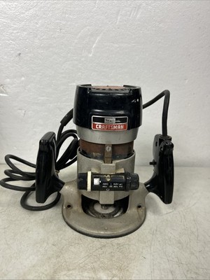 CRAFTSMAN #315.17381  ROUTER 6.5A 25,000 RPM 1/4'' ROUTER VINTAGE Sears
