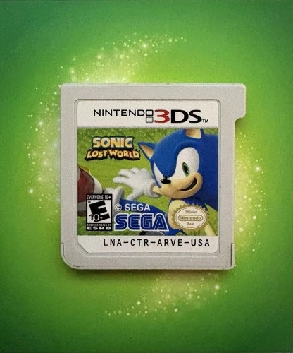 Sonic Lost World 2013 Nintendo 3DS Sega - Cartridge Only