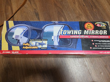 New Cipa Mirrors 11960 Universal Towing Mirror Fits Left Or Right Side New Cipa Mirrors 11960 Universal Towing Mirror Fits Left Or Right Side