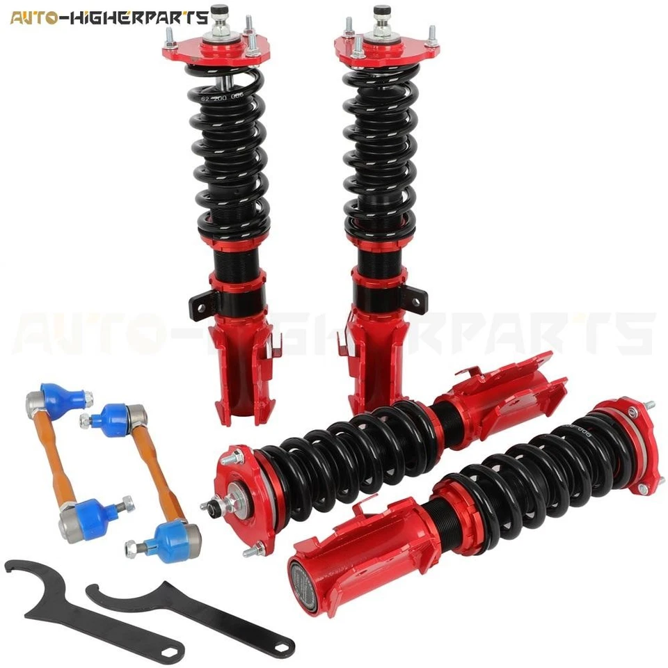 Kit de reducción de suspensión de 24 niveles amortiguadores para Nissan Sentra B13 1991-94 Foto 2 de 4