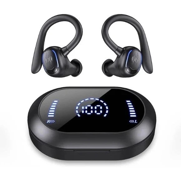 Headphones Wireless Earbuds Bluetooth 50Hrs Playback IPX7 Waterproof Sports Earp-image