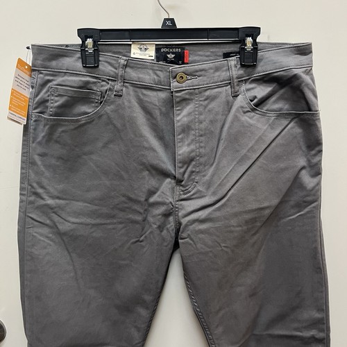 Dockers Jean Cut Straight Fit All Season Tech Pants 36x32 Gray NWT - Picture 2 of 7