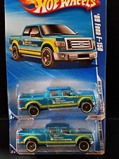 🔥🔥🔥🔥Hot Wheels 2009 Ford F-150 Pickup Truck Lot Of Two 🔥🔥🔥🔥