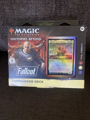  Universes Beyond: Fallout Commander Deck - Hail, Caesar MTG Brand New Sealed 