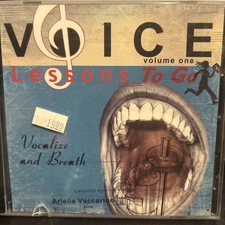 Voice Lessons to Go 1: Vocalize & Breath by Ariella Vaccarino (CD, 2004)