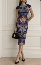 VERSACE women dress £2000 worth IT size 42/INT M/UK 10/US 6 immaculate