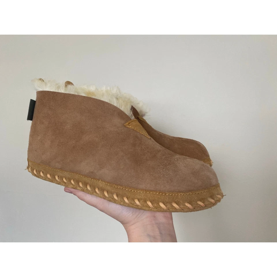 LL Bean Wicked Good Zapatillas Botas Mujer’s Talla 7 Cuero Piel Cordero 71341 Foto 2 de 4