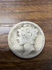 1918 Mercury SILVER DIME ACTUAL Coin Get Today/Save/Fill Your Collection Fine