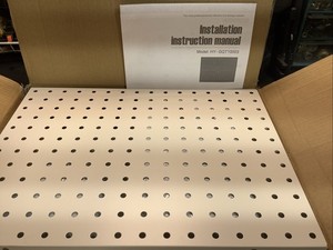 Spampur Peg Board, 4 Pack Metal Pegboard Panels with 50 Hooks, White Pegboard...