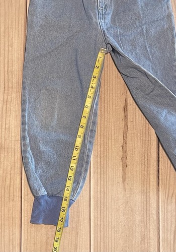 Vintage Gymboree 90s Denim Jogger Pants Boys Size XL Rainbow Tag - Picture 5 of 7