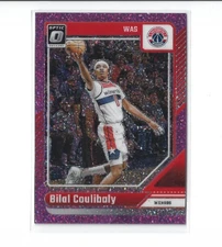 2024-25 Optic Bilal Coulibaly Pink Glitter 1/275! First Print/Jersey Match Rare