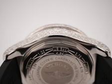 Breitling Super Avenger 48mm Diamond Bezel Chronograph Watch 7